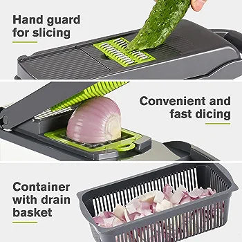 Image of CORTADOR DE VERDURAS VEGGIE SLICER 7 EN 1