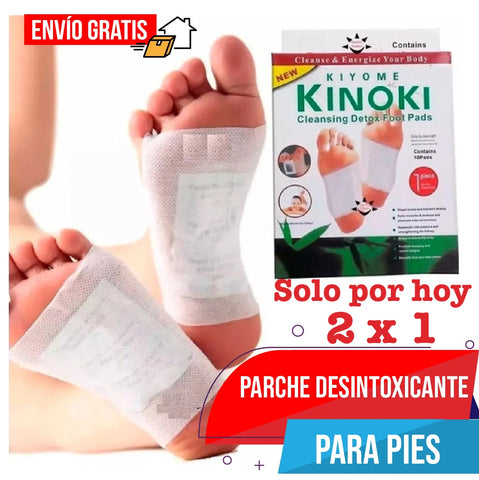 Image of PARCHES KINOKI SALUD Y BIENESTAR 2X1