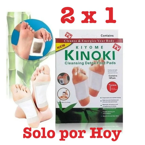 Image of PARCHES KINOKI SALUD Y BIENESTAR 2X1